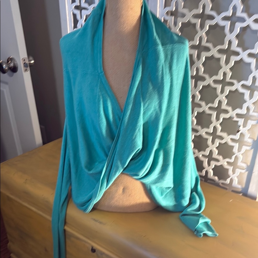 Lululemon Athletica Turquoise/ greenish sweater